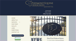 Desktop Screenshot of piedmontequine.com